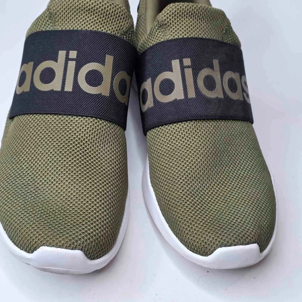 Adidas Lite Racer Adapt 4.0 Men's Sneakers Size 12 Green Slip On Running Shoes